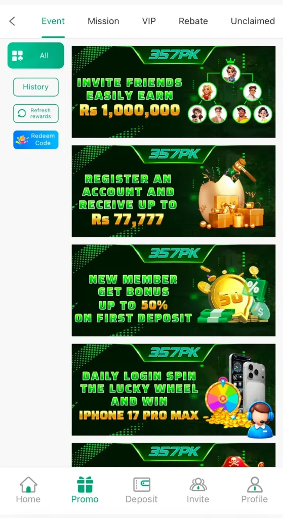 357PK Game Download APP